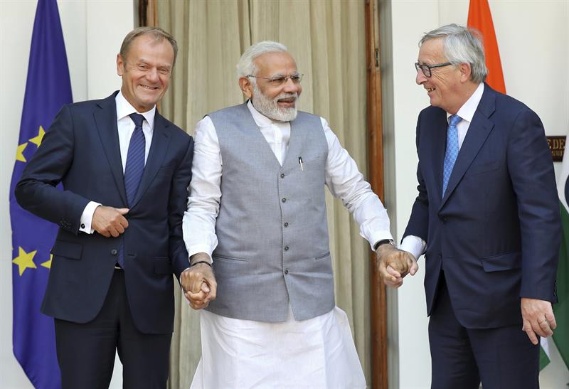  India willing to resume negotiations with the EU "as soon as possible"
